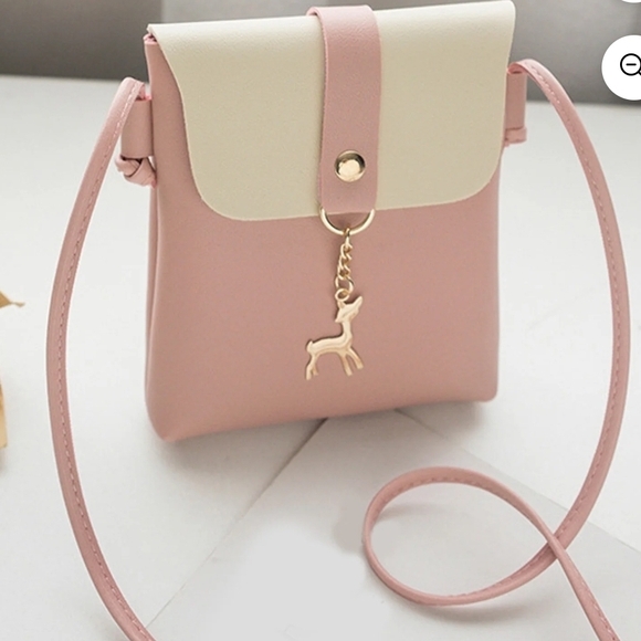 LONGshukeji Handbags - Women Shoulder Bag Fashionable Deer Decoration with Strap